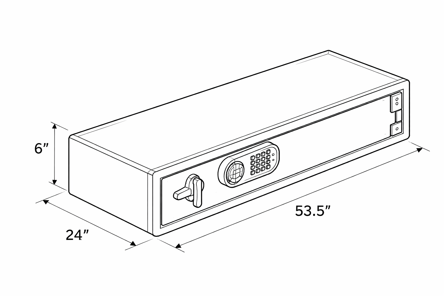 Large Safe Deposit Box